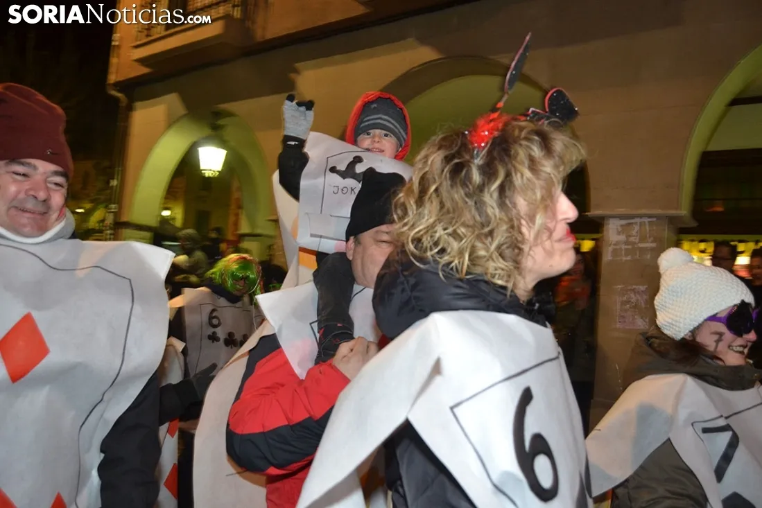 Los sorianos se lo pasan en grande el sábado de Carnaval.