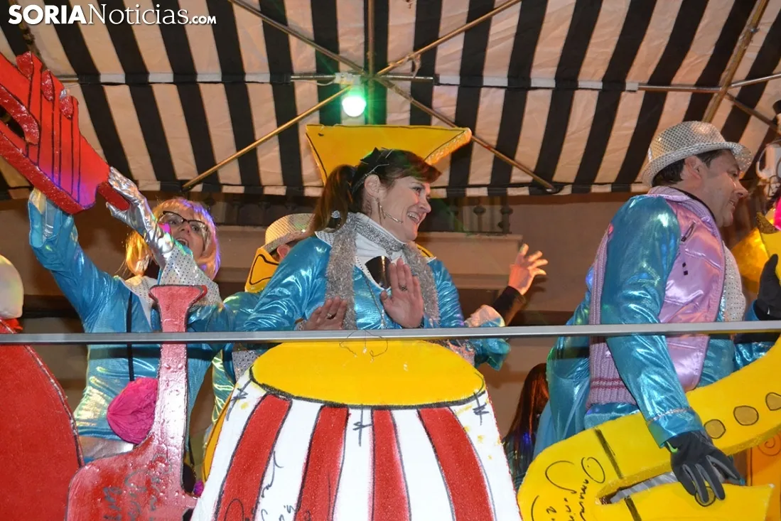 Los sorianos se lo pasan en grande el sábado de Carnaval.