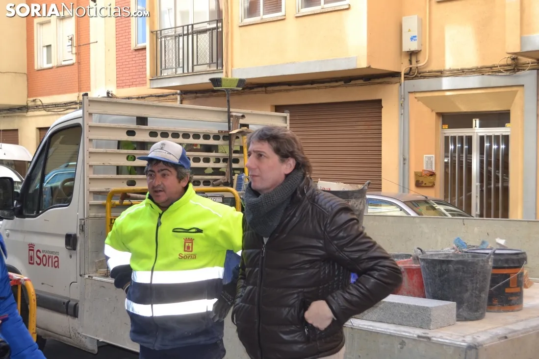 Obras en La Cruz y San Pedro. SN