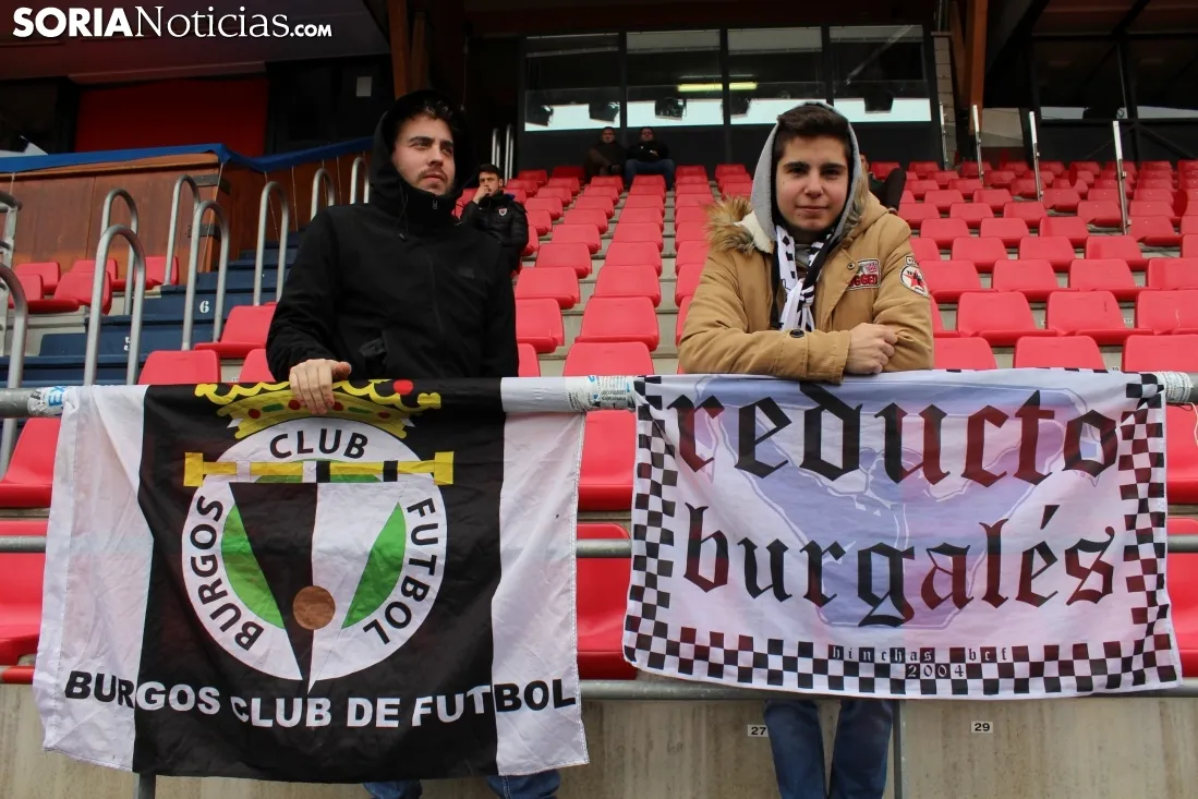 Numancia-Burgos CF en Los Pajaritos. Bernat Díez 