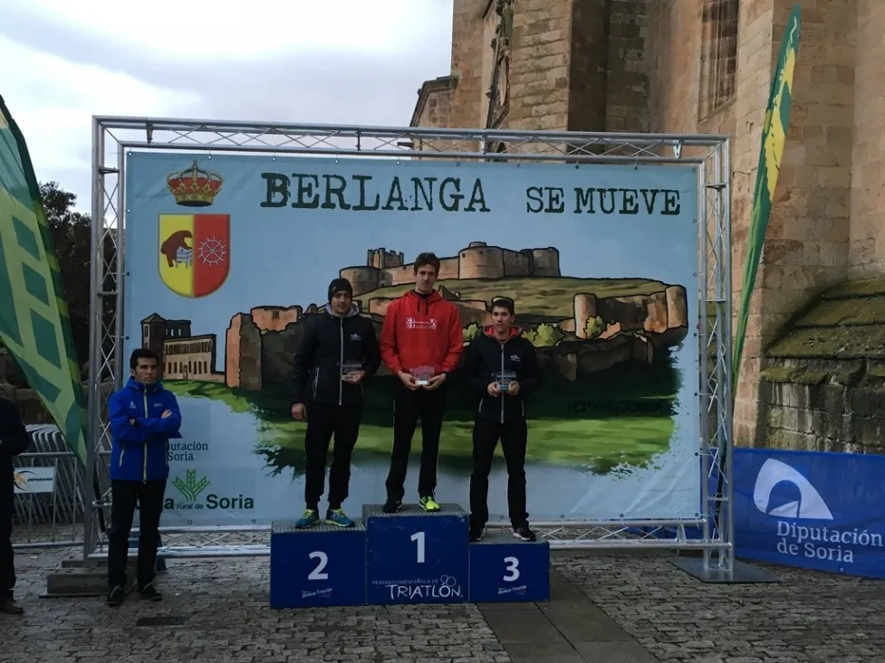 Imágenes de la competición de duatlón de Berlanga. /FedeTriatlonCyl