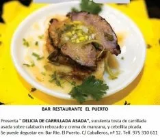 Una de las tapas que se sirven estos días. 