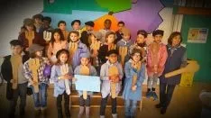 Una imagen del carnaval en el colegio. /FdR