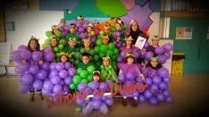 Una imagen del carnaval en el colegio. /FdR