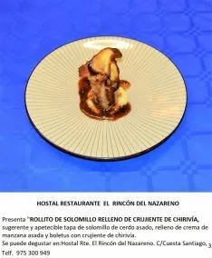 Una de las tapas que se sirven estos días. 