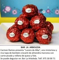 Una de las tapas que se sirven estos días. 