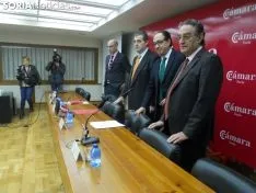 Una imagen de la jornada este jueves en la Cámara. /SN