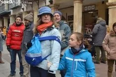 Desfile de Cabezudos en el Viernes de Carnaval soriano.