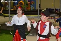 Desfile del domingo de Carnaval, el momento de los niños.