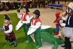 Desfile del domingo de Carnaval, el momento de los niños.