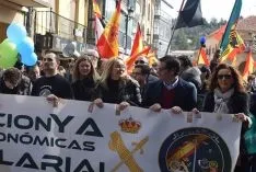 Foto 23 - Setecientas personas reclaman en Soria la equiparaci&oacute;n salarial de polic&iacute;as y guardias civiles