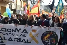 Foto 22 - Setecientas personas reclaman en Soria la equiparaci&oacute;n salarial de polic&iacute;as y guardias civiles