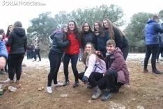 Una imagen del ambiente esta mañana en Los Royales. /SN