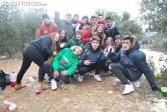 Una imagen del ambiente esta mañana en Los Royales. /SN