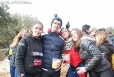 Una imagen del ambiente esta mañana en Los Royales. /SN