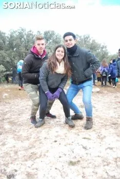 Una imagen del ambiente esta mañana en Los Royales. /SN