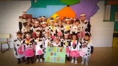 Una imagen del carnaval en el colegio. /FdR
