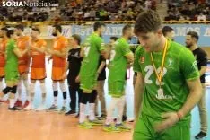 El CV Teruel se adjudica la Copa del Rey en el Pabellón Los Pajaritos, Soria. Bernat Díez.