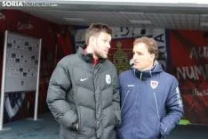 Numancia-Burgos CF en Los Pajaritos. Bernat Díez 