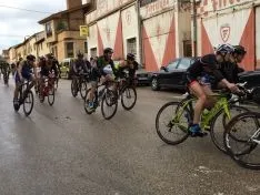 Imágenes de la competición de duatlón de Berlanga. /FedeTriatlonCyl