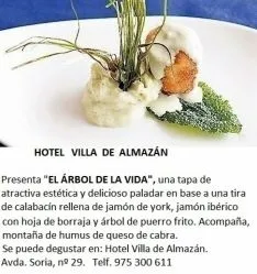Una de las tapas que se sirven estos días. 