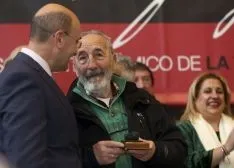 Foto 3 - El empresario Francisco Rubio recibe la Trufa de Oro en la Feria de Abejar con m&aacute;s proyecci&oacute;n internacional