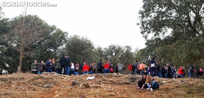 Imagen del Jueves Lardero de 2017 en Los Royales. /SN 