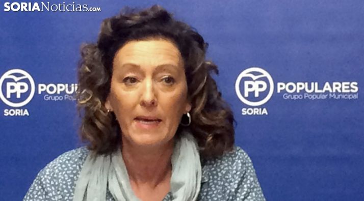 María Pérez, del Grupo Popular. /SN