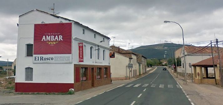 La travesía de la N-122 a su paso por Matalebreras. /GM