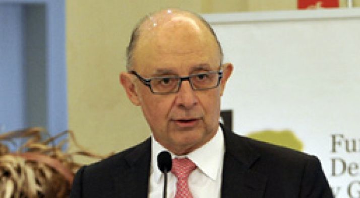 Cristóbal Montoro, ministro de Hacienda. 