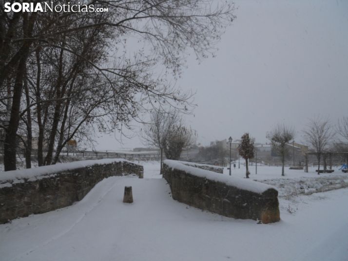 Nevada en la provincia de Soria. Soria Noticias. 