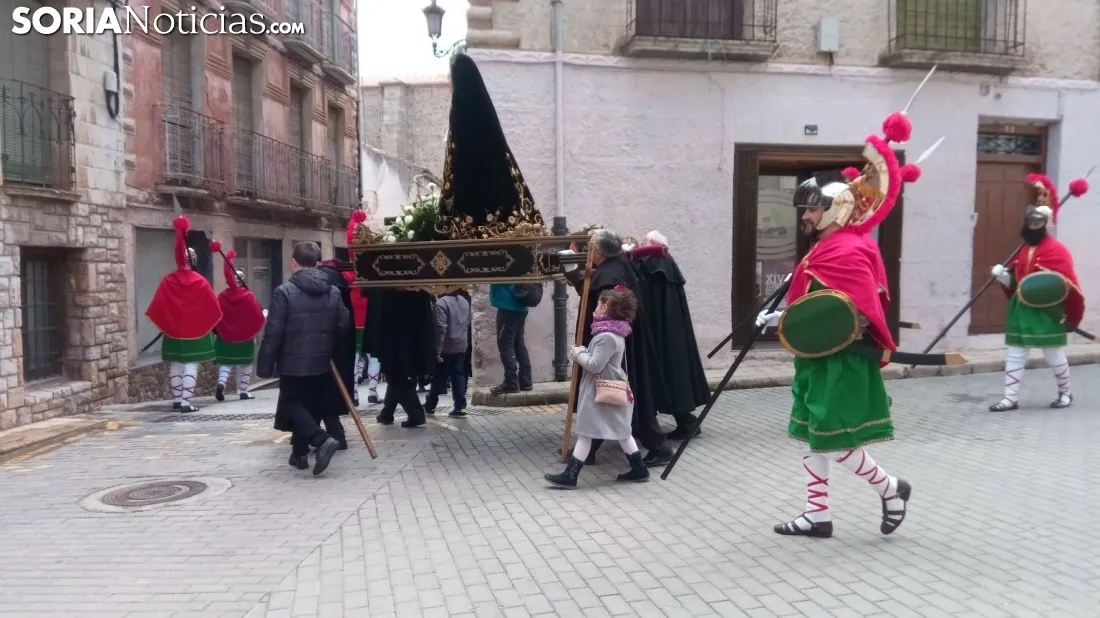 Viernes Santo en Ágreda. Soria Noticias.