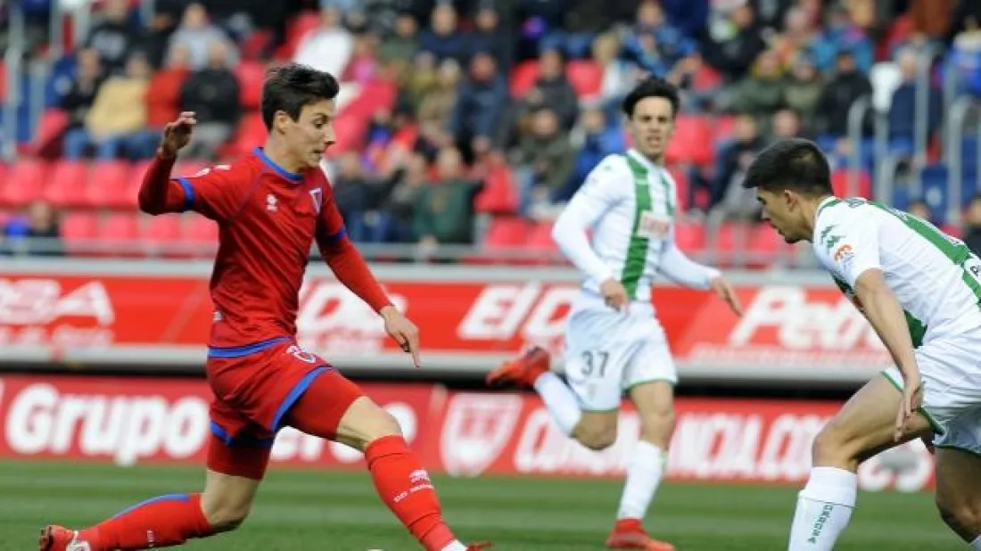 Guillermo, autor del 2-1 en Soria. LaLiga