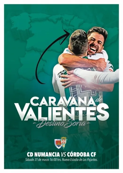 'Caravana de valientes'. Iniciativa del Córdoba CF.