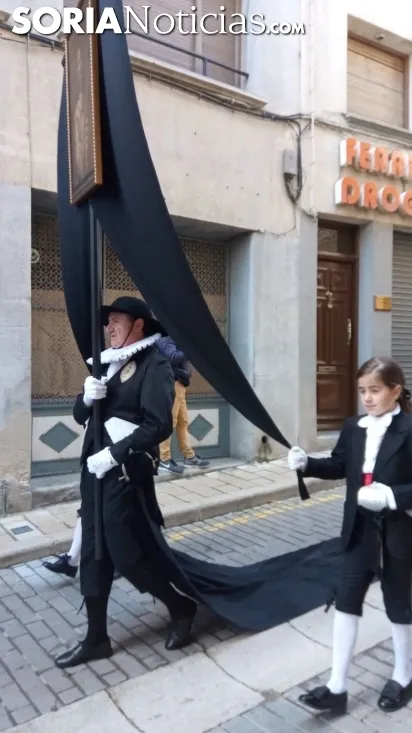 Viernes Santo en Ágreda. Soria Noticias.