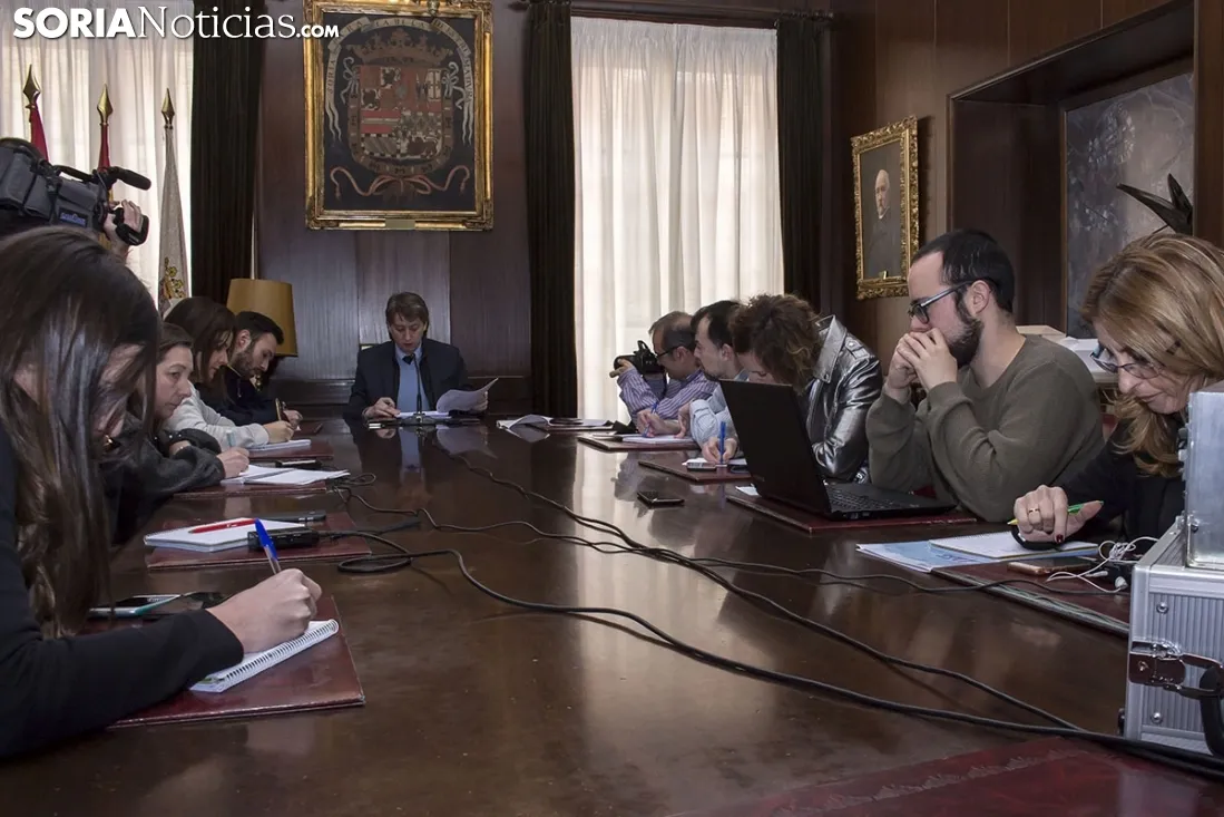 Imágenes de la Junta de Gobierno de hoy. Freddy Páez. 