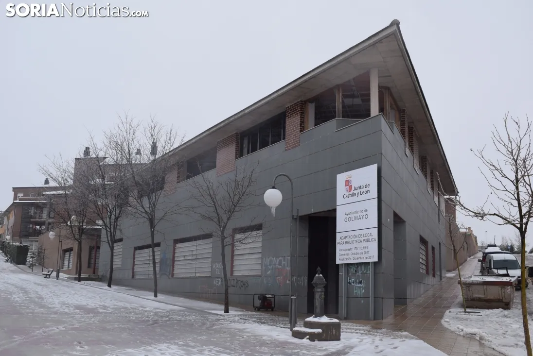 Edificio que albergará la nueva biblioteca y el centro joven. Patxi Veramendi. 