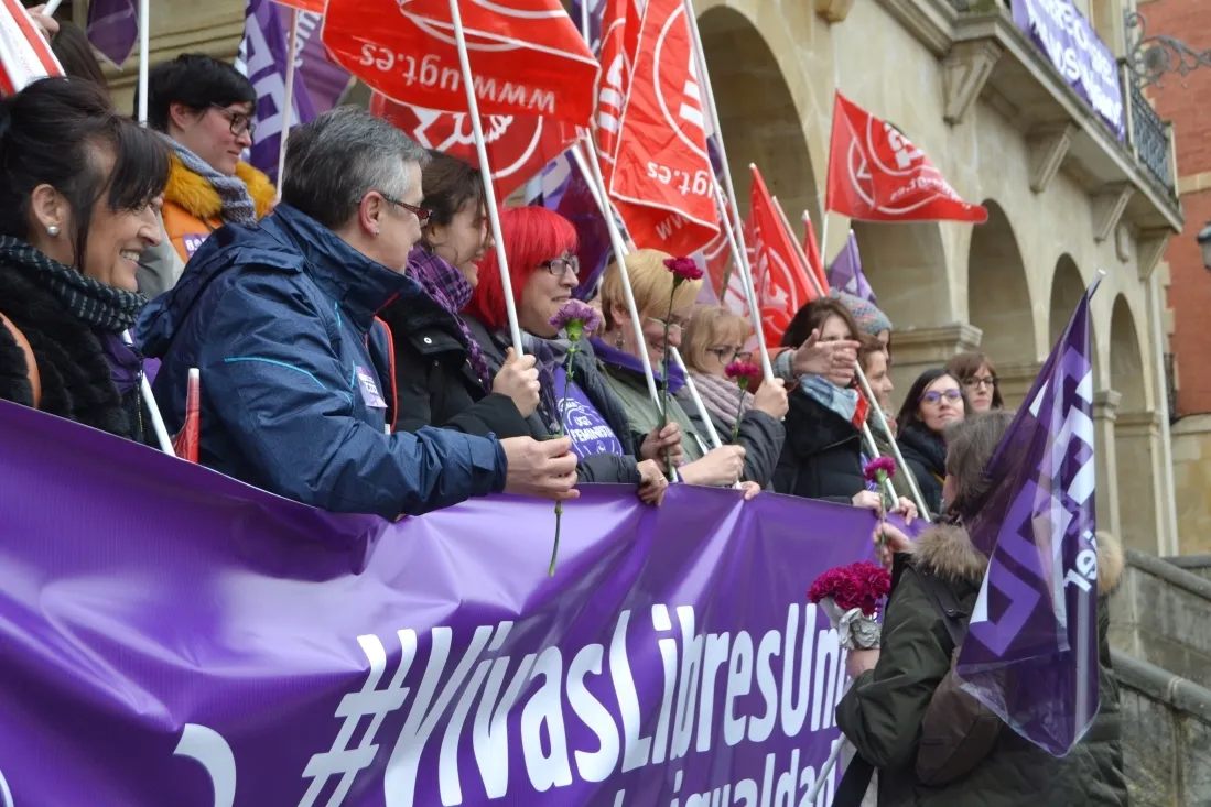 Imágenes del 8-M en Soria. 