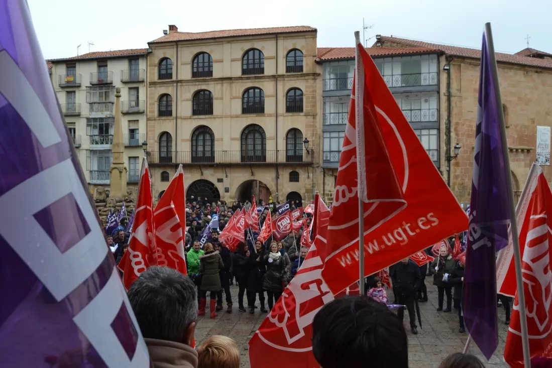 Imágenes del 8-M en Soria. 
