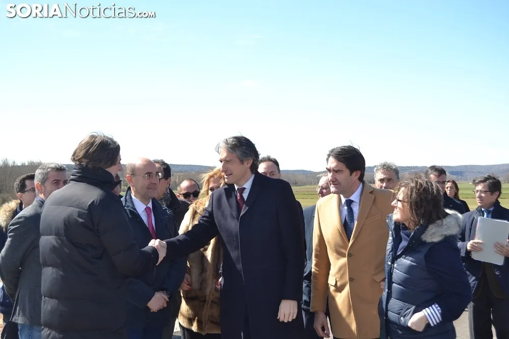 Visita del Minsitro de Fomento a Soria