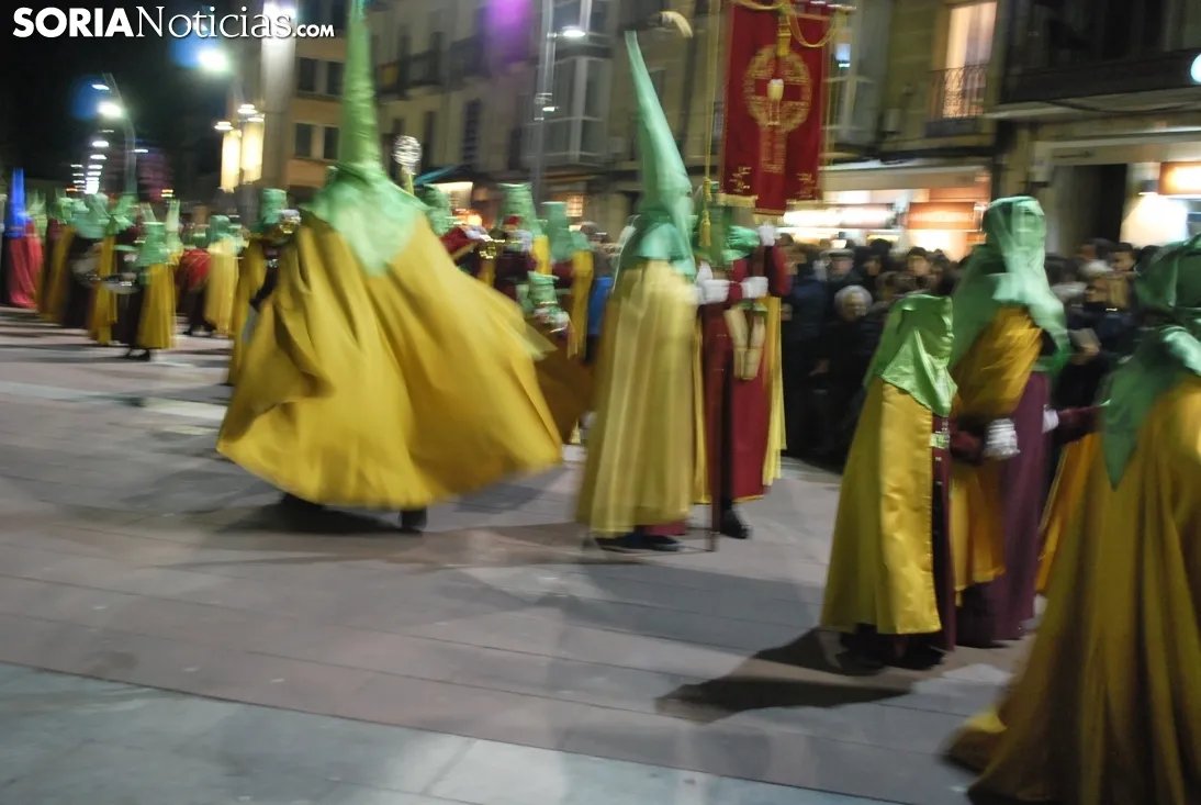 Una imagen de la procesión de este Martes Santo en la capital. /SN