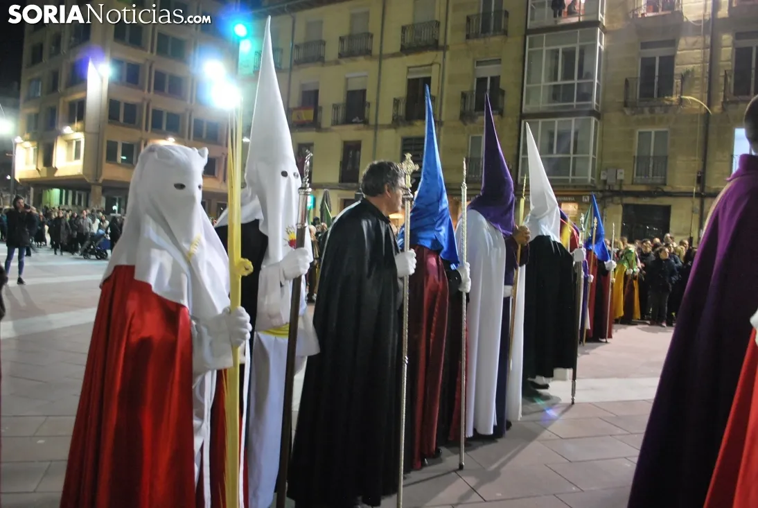 Una imagen de la procesión de este Martes Santo en la capital. /SN
