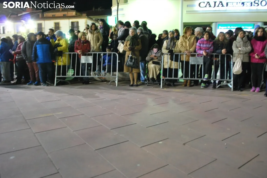 Una imagen de la procesión de este Martes Santo en la capital. /SN