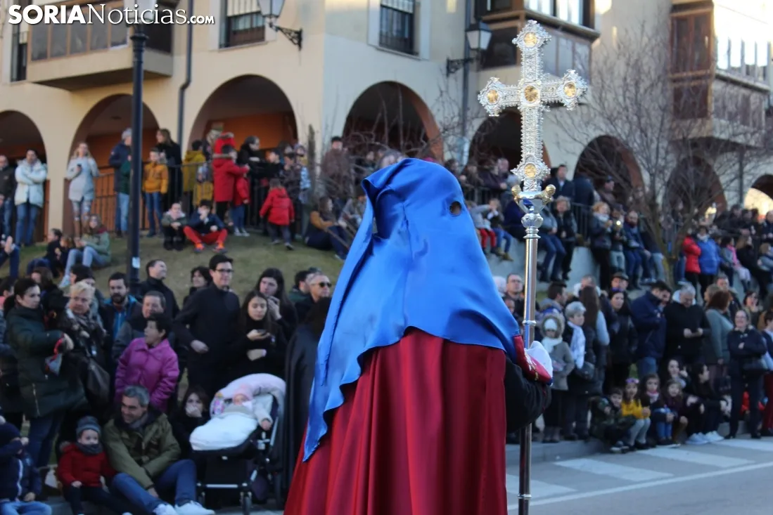 Procesión de la Cofradía de las Caídas de Jesús. Soria Noticias. 