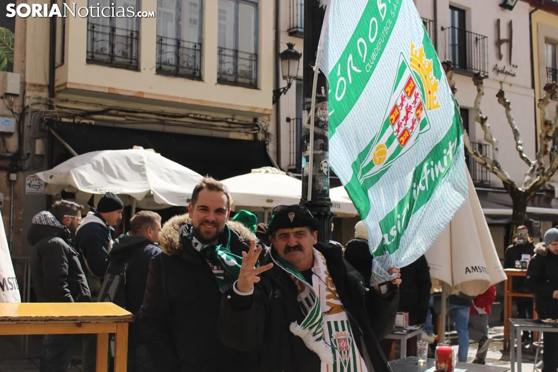 La afición cordobesa toma Soria. Bernat Díez. 