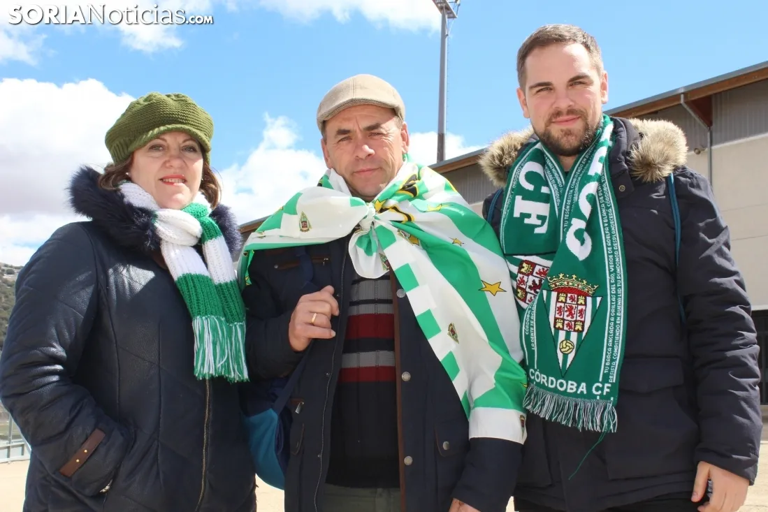 La afición cordobesa toma Soria. Bernat Díez. 