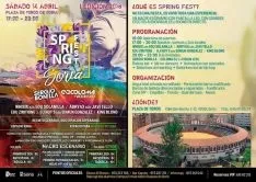 'Spring Fest', programación. 