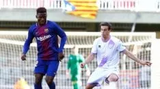 Barça B-Numancia, en el Mini Estadi. LaLiga