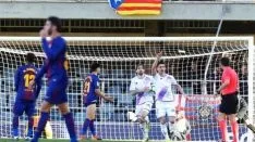 Pere Milla puso el 1-2 en el Mini Estadi. LaLiga.