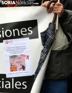 Una imagen de la concentración este jueves. /SN
